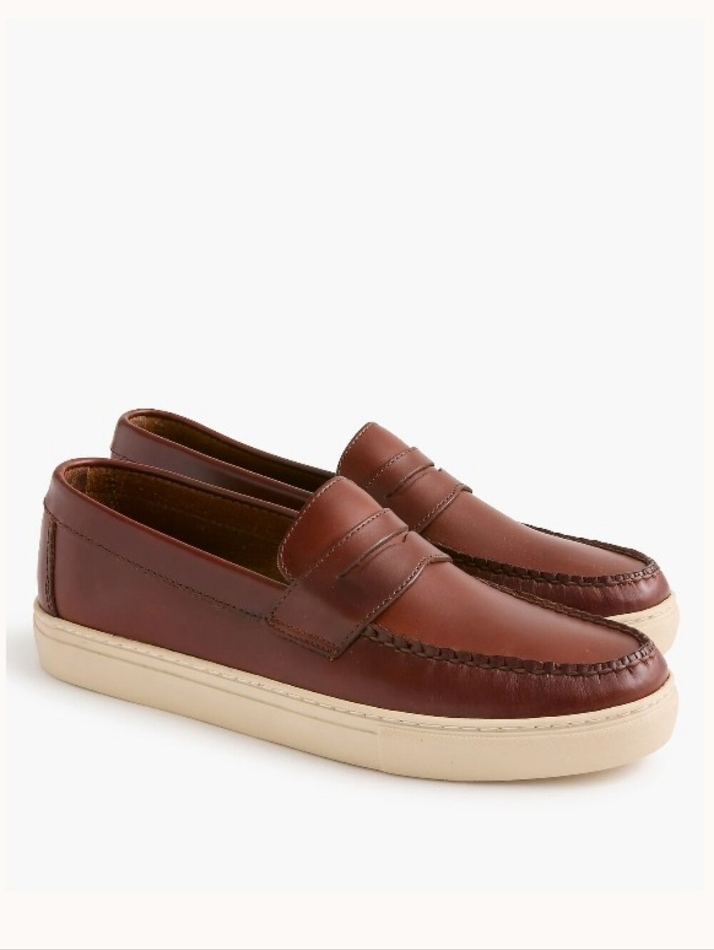 J. Crew Factory Hybrid Casual Loafer- Classic Brown